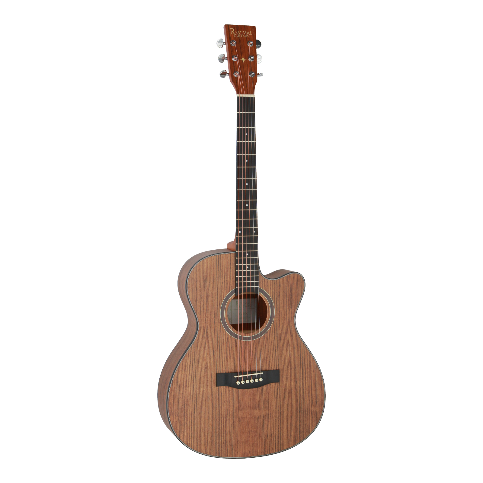 Revival Guitars G10C walnut grand auditorium acoustic guitar with cutaway
